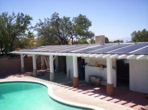 Home Solar Pool Heater Installation