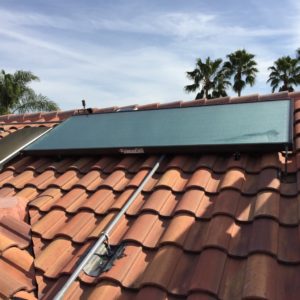 Solar DHW Tile Roof
