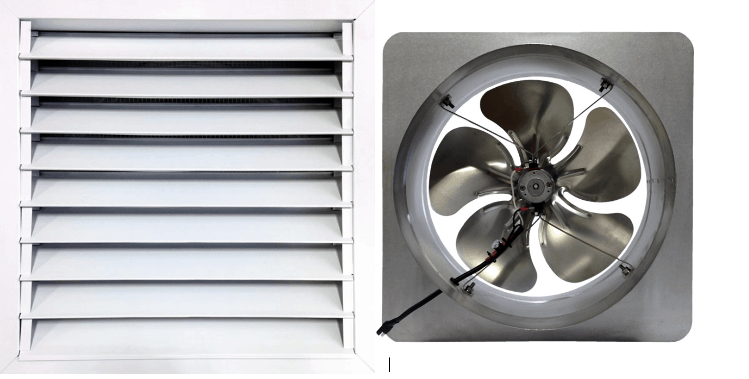 Gable Vent Solar Fan 